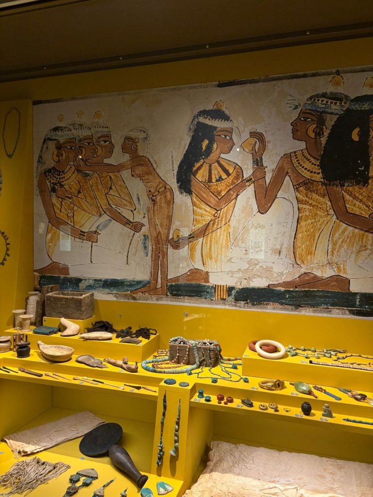 En egyptisk väggmålning